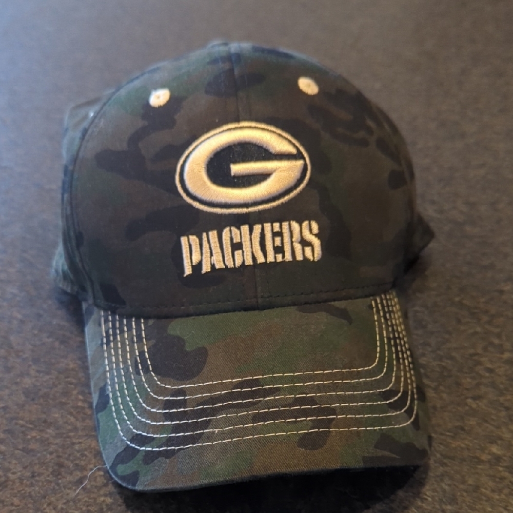 Camo Green Bay Packers Snapback Hat